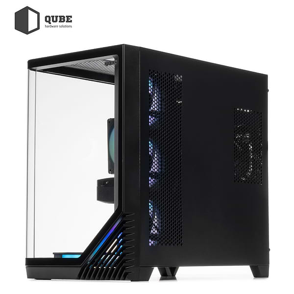 Фото - Системный блок QUBE QB Ryzen 7 7700 RTX 5070 12GB MRGb 641010Win (Ryzen77700RTX507012GBMRGb641010Win)