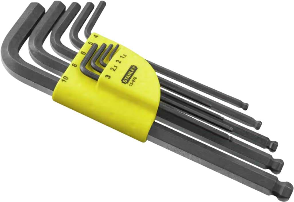 Набір шестигранних ключів Stanley 9 шт. (1-13-976)