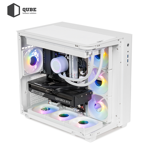 Фото - Системный блок QUBE QB Ryzen 7 9800X3D RTX 5090 32GB TK3W 641010Win (Ryzen79800X3DRTX509032GBTK3W641010Win)