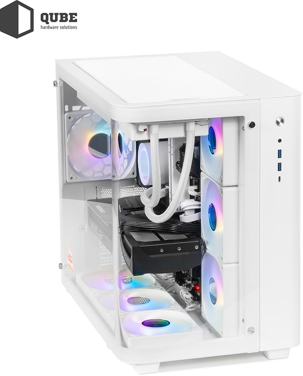 Фото - Системний блок QUBE QB Core Ultra 9 285KF RTX 5080 16GB TK3W 9620 (CoreUltra9285KFRTX508016GBTK3W9620)