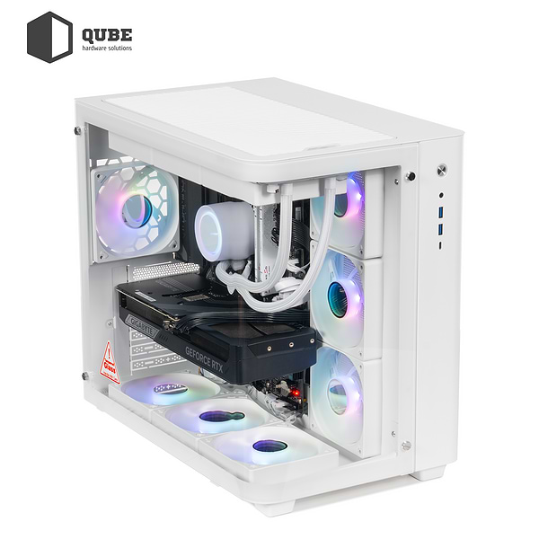 Фото - Системний блок QUBE QB Ryzen 9 9950X RTX 5070 12GB TK3W 321010Win (Ryzen99950XRTX507012GBTK3W321010Win)