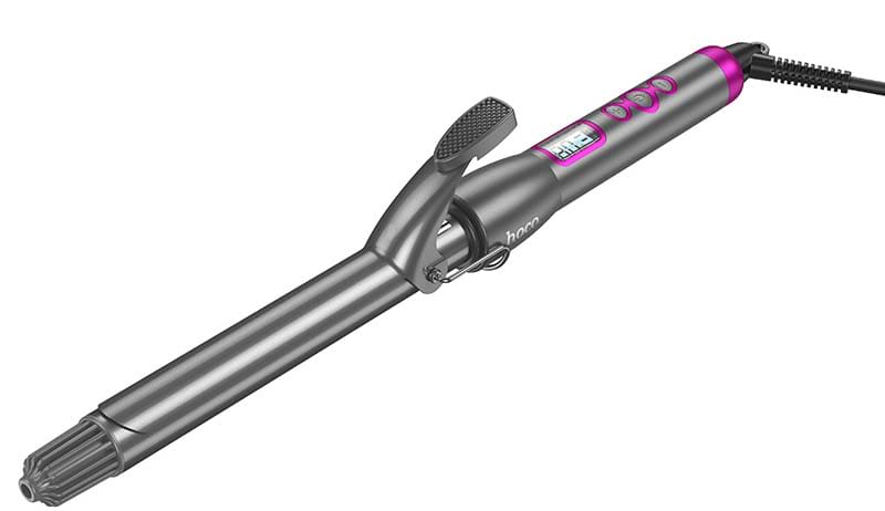 Плойка HOCO HP43 Electric manual curling iron with digital display(EU) Gray (6942007631655)
