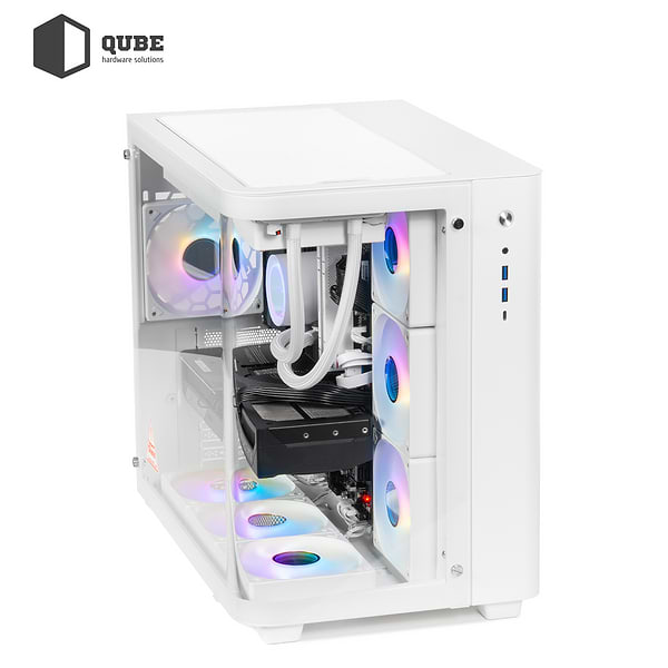 Фото - Системний блок QUBE QB Ryzen 9 9950X RTX 5070 12GB TK3W 321010Win (Ryzen99950XRTX507012GBTK3W321010Win)