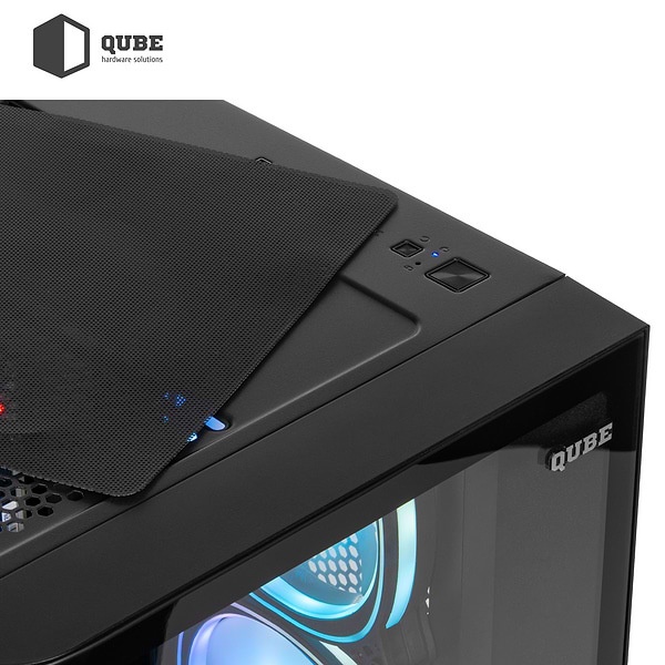 Фото - Системний блок QUBE QB Ryzen 5 9600X RTX 5070 12GB MRGb 642020 (Ryzen59600XRTX507012GBMRGb642020)