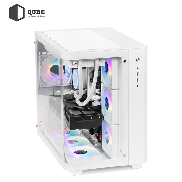 Фото - Системный блок QUBE QB Ryzen 7 9800X3D RTX 5090 32GB TK3W 641010Win (Ryzen79800X3DRTX509032GBTK3W641010Win)