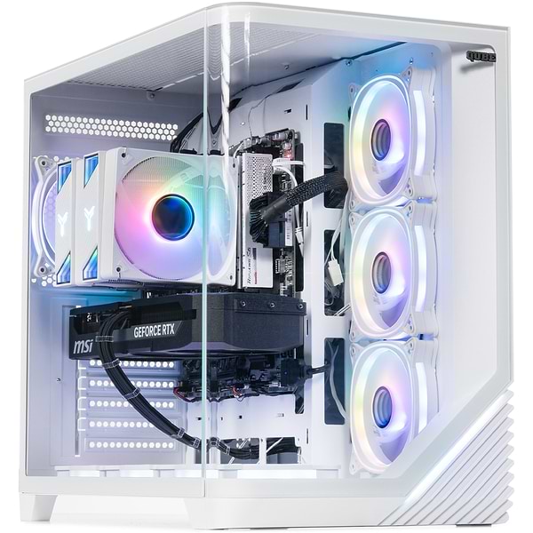 Фото - Системный блок QUBE QB Ryzen 7 7700 RTX 5070 Ti 16GB MRGw 322020 (Ryzen77700RTX5070TI16GBMRGw322020)