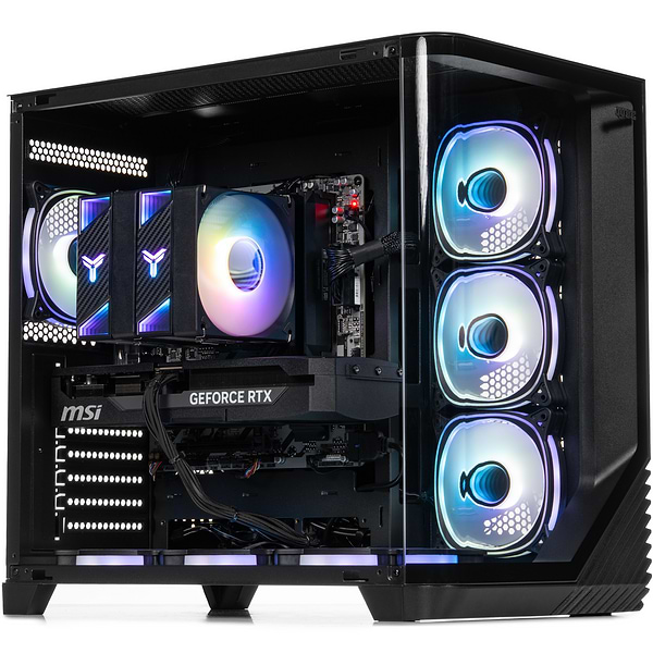 Фото - Системный блок QUBE QB Ryzen 7 7700 RTX 5070 12GB MRGb 641010Win (Ryzen77700RTX507012GBMRGb641010Win)