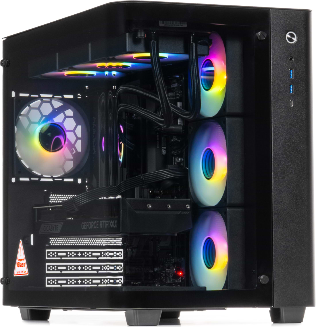 Системный блок QUBE QB Ryzen 9 9950X RTX 5070 12GB TK3B 641010Win (Ryzen99950XRTX507012GBTK3B641010Win) - Фото 1