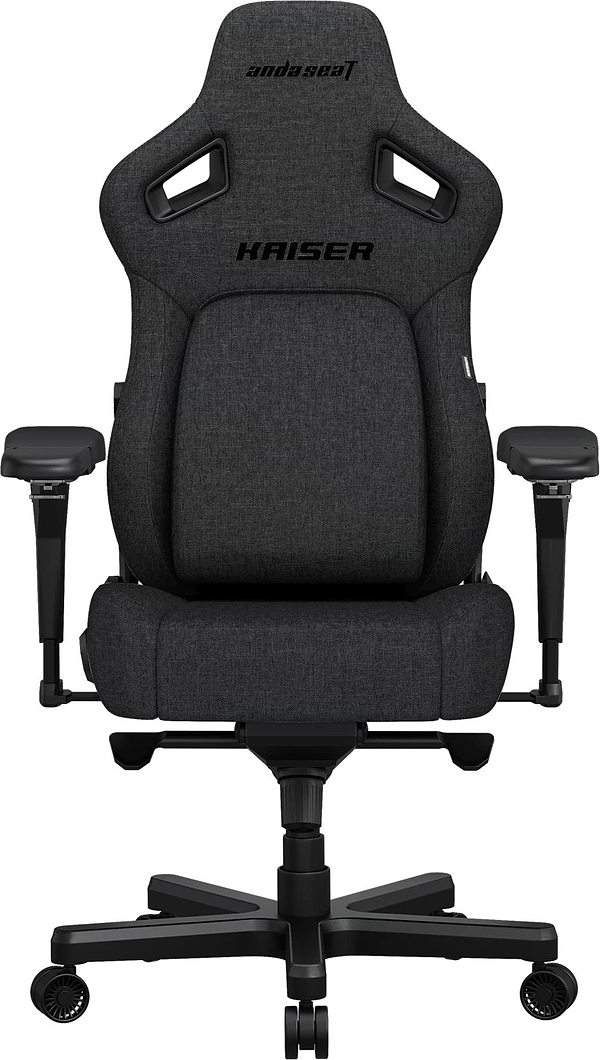 Фото - Крісло для геймерів Anda Seat Kaiser 4 Size XL Dark Gray Linen Fabric (AD12YDDC-XLL-20-GB-CF)