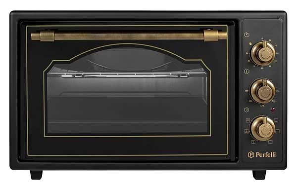 Фото - Печь электрическая Perfelli LAGGIO 37 BLACK RETRO