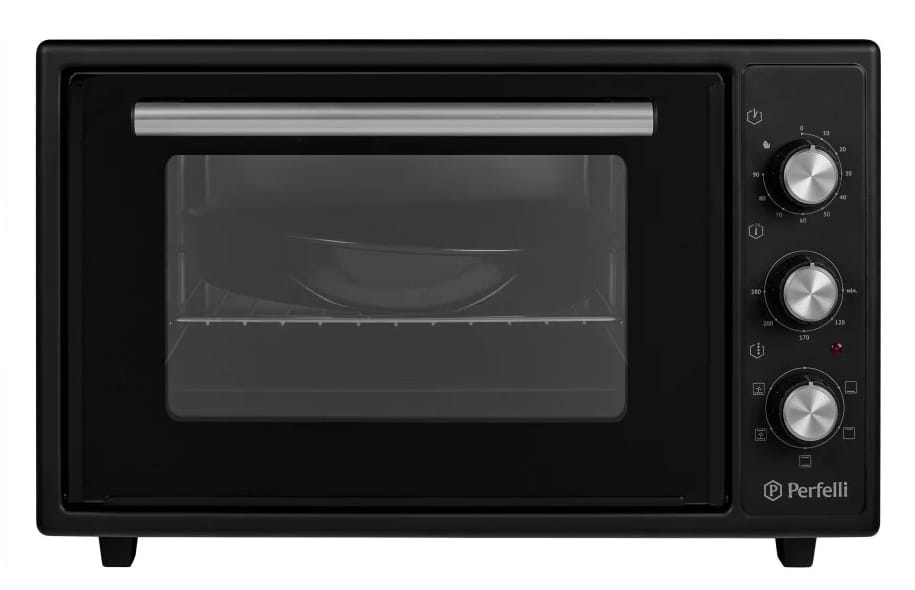 Печь электрическая Perfelli TRIMO 37 BLACK - Фото 1