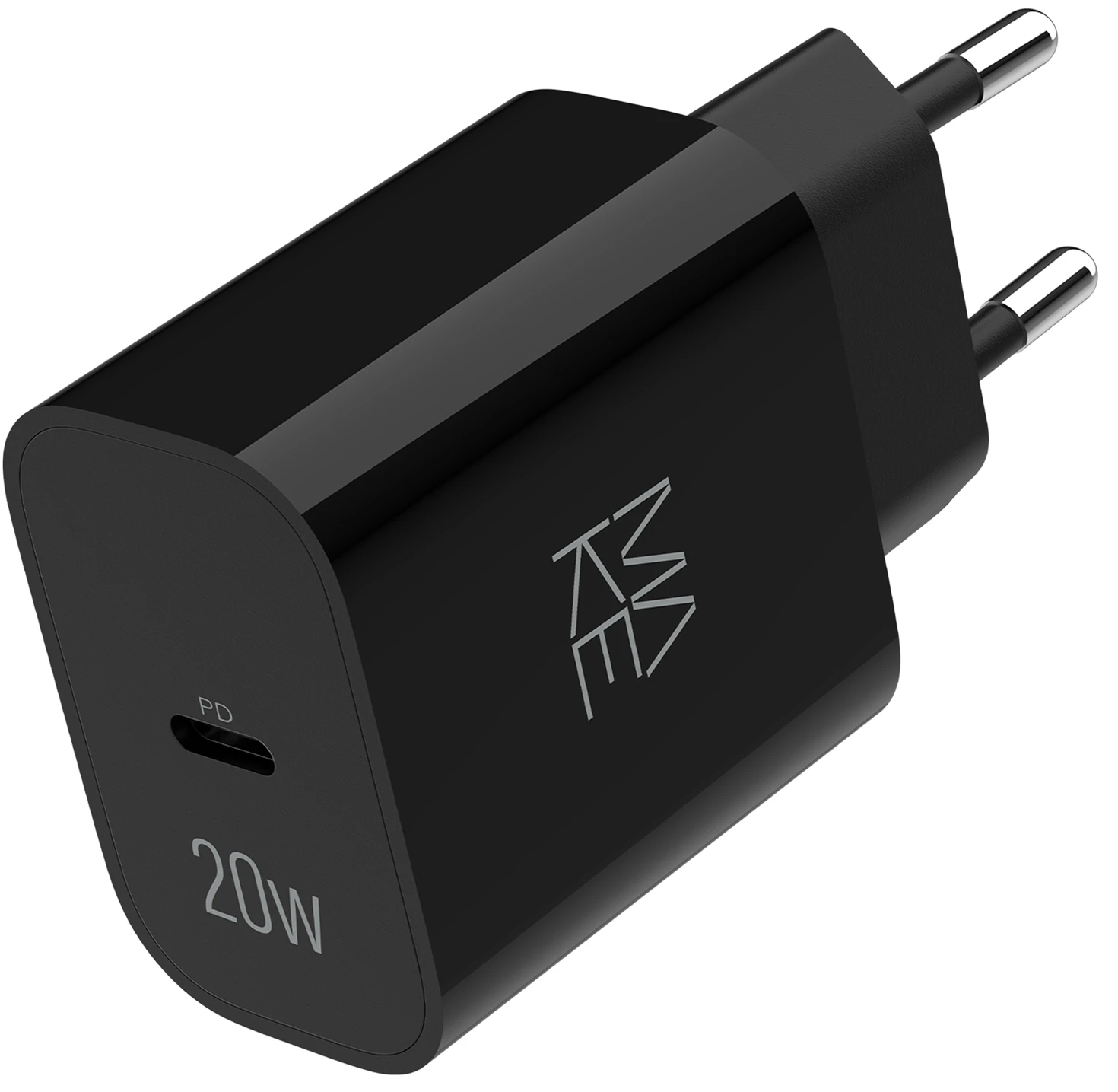 Мережевий зарядний пристрій MAKE 20W PD Black (MCW-2011BK)