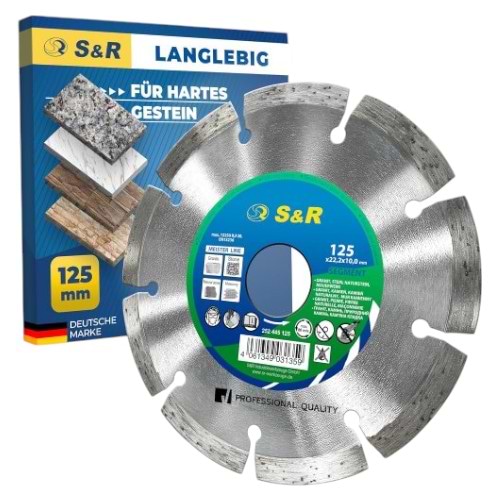 Диск алмазный S&R Meister 125x2.2x22.2 мм (252445125)