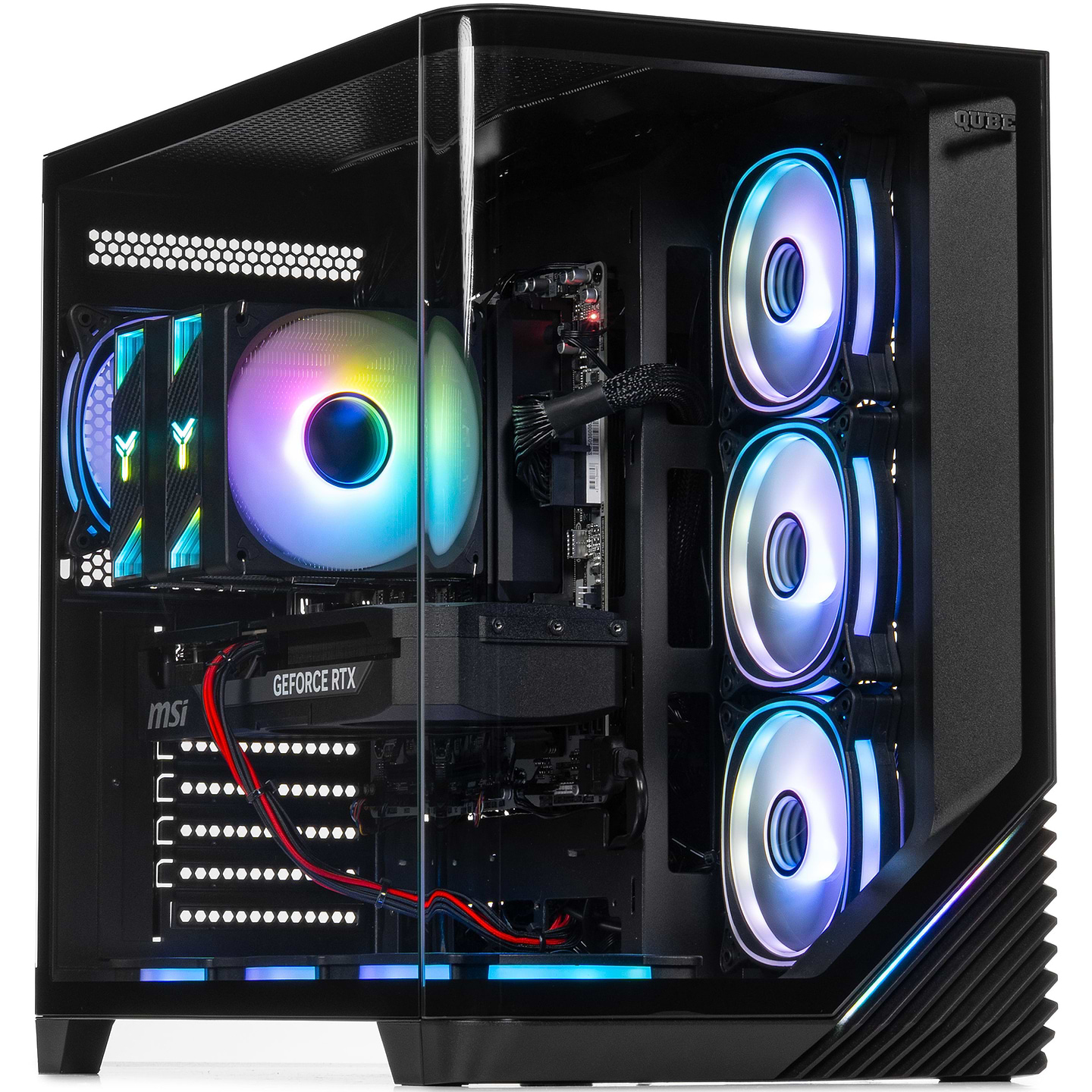 Системный блок QUBE QB Ryzen 5 9600X RTX 5070 Ti 16GB MRGb 3210 (Ryzen59600XRTX5070TI16GBMRGb3210) - Фото 1