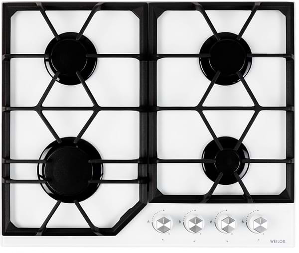 Фото - Варильна поверхня газова Weilor GG 604 WH
