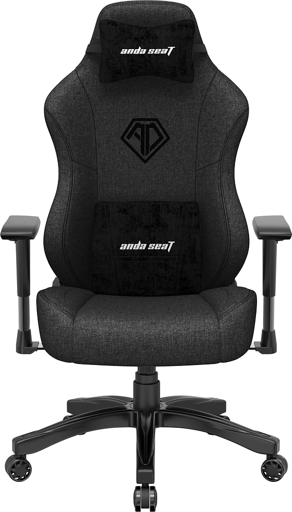 Фото - Крісло для геймерів Anda Seat Phantom 3 Size L Dark Gray Linen Fabric (AD18Y-06-GB-F)