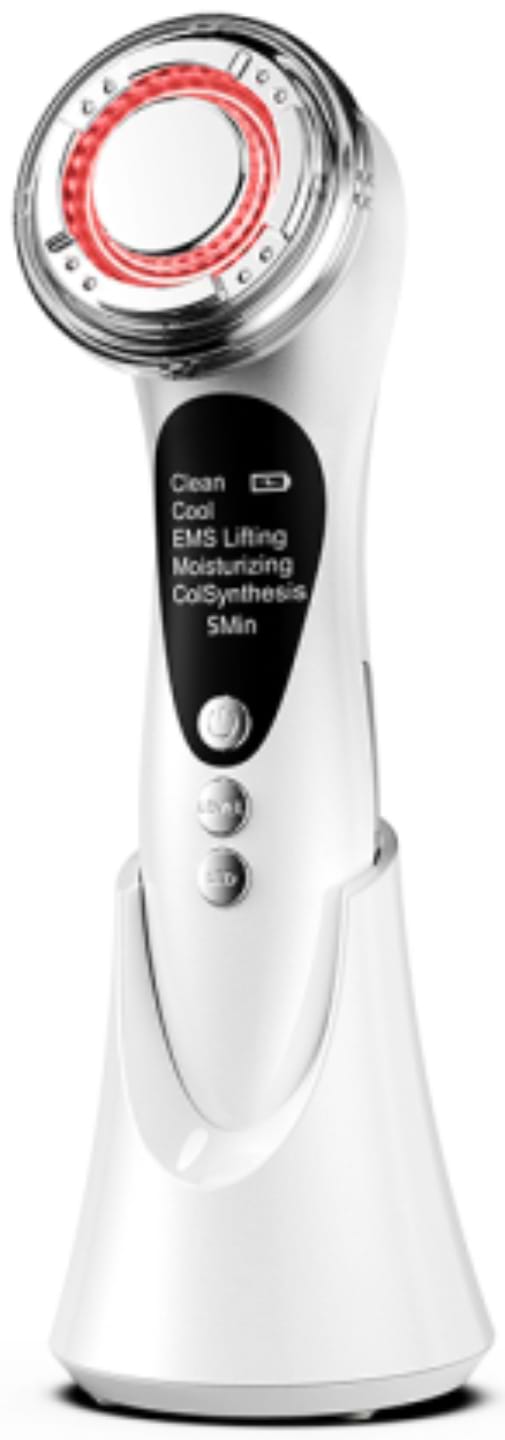 Уцінка - Мікрострумова ручка для підтяжки обличчя AIMED Skin RF Lifting EMS+LED White (AI-RF+EMS_wh)