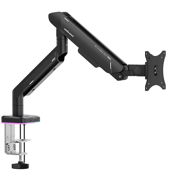 Фото - Кріплення настільне Anda Seat Stealth PRO II RGB 17''-42'' Black (AD-W-A9X-1S-BB)
