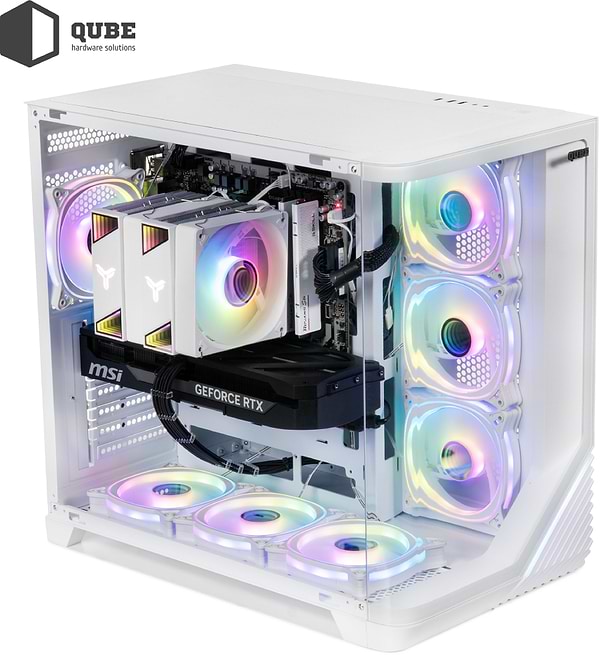 Фото - Системний блок QUBE QB Ryzen 7 7700 RTX 5070 12GB MRGw 321010Win (Ryzen77700RTX507012GBMRGw321010Win)
