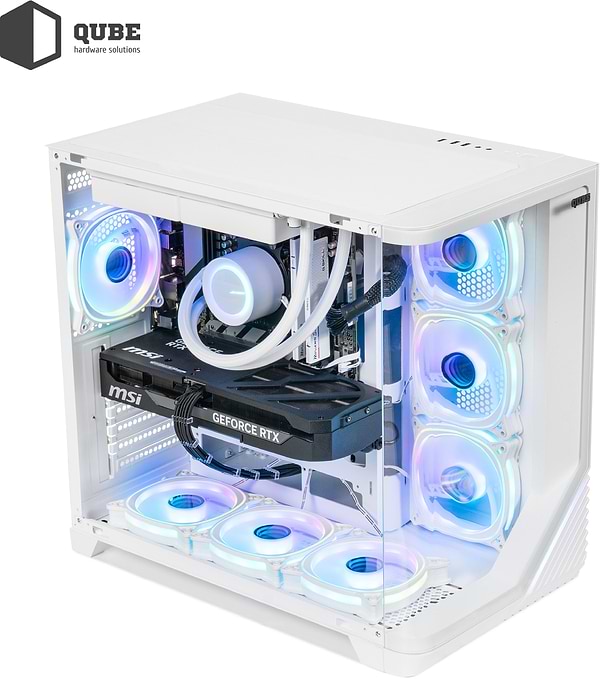 Фото - Системный блок QUBE QB Core Ultra 5 245KF RTX 5070 12GB MRGw 321010Win (CoreUltra5245KFRTX507012GBMRGw321010Win)