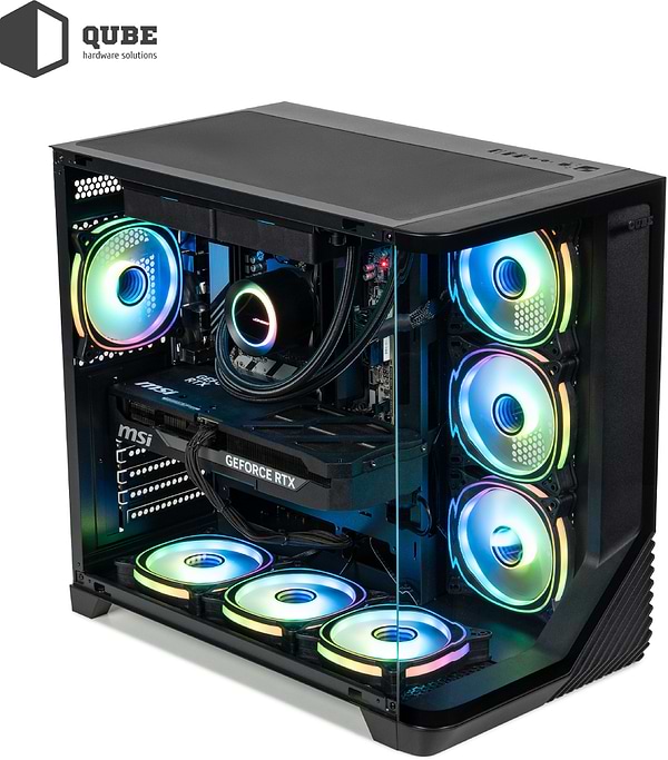 Фото - Системный блок QUBE QB Core Ultra 5 245KF RTX 5060 Ti 16GB MRGb 322020 (CoreUltra5245KFRTX5060TI16GBMRGb322020)