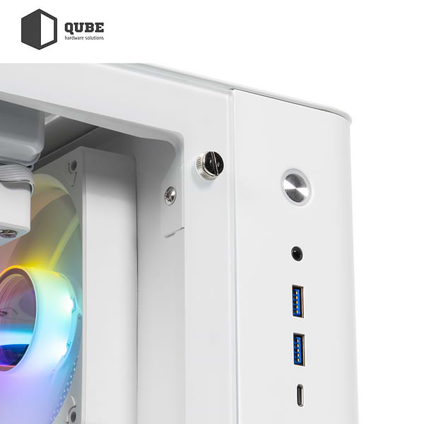 Фото - Системний блок QUBE QB Ryzen 9 9950X RTX 5070 12GB TK3W 321010Win (Ryzen99950XRTX507012GBTK3W321010Win)