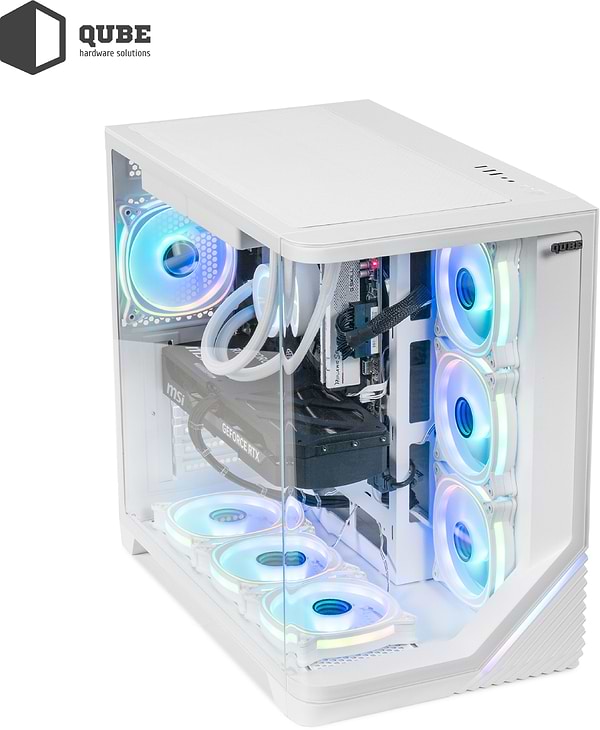 Фото - Системный блок QUBE QB Core Ultra 5 245KF RTX 5070 12GB MRGw 321010Win (CoreUltra5245KFRTX507012GBMRGw321010Win)