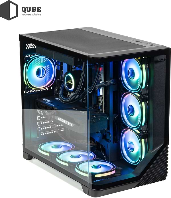 Фото - Системный блок QUBE QB Core Ultra 5 245KF RTX 5060 Ti 16GB MRGb 322020 (CoreUltra5245KFRTX5060TI16GBMRGb322020)