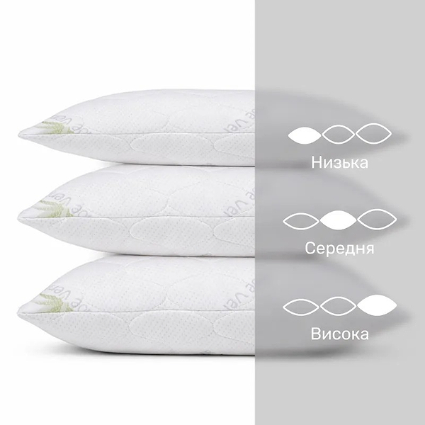 Фото - Подушка стандартна MirSon №870 Alberto з Евкаліптом Hand made Середня 60х60 см (2200003214147)