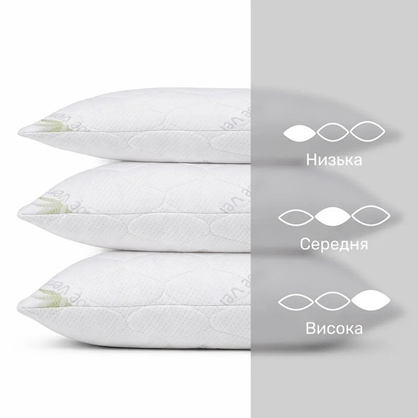 Фото - Подушка стандартная MirSon хлопковая №887 Alberto Hand made Мягкая 40х60 см (2200003226522)