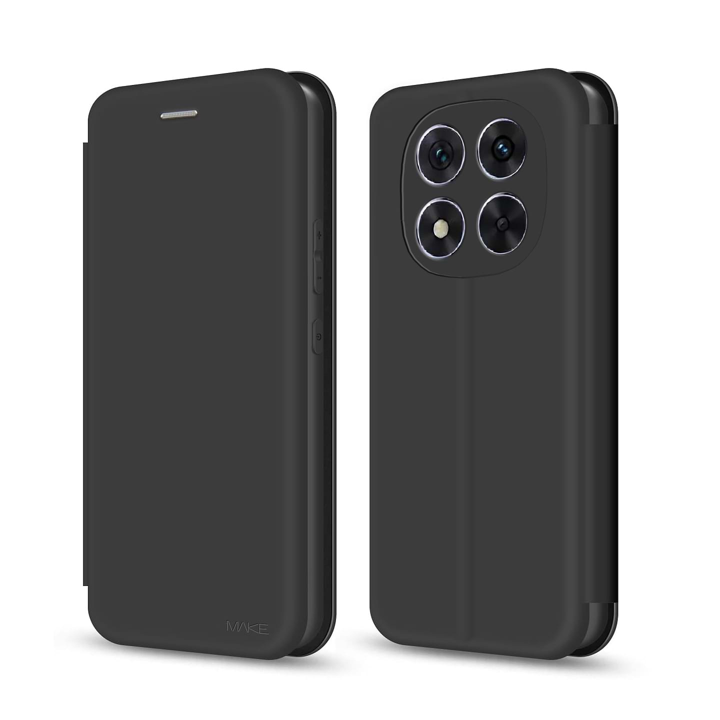 Чехол для смартфона MAKE Flip Xiaomi Redmi Note 14 Pro 5G/Poco X7 Black (MCP-XRN14P5G/PX7) - Фото 1