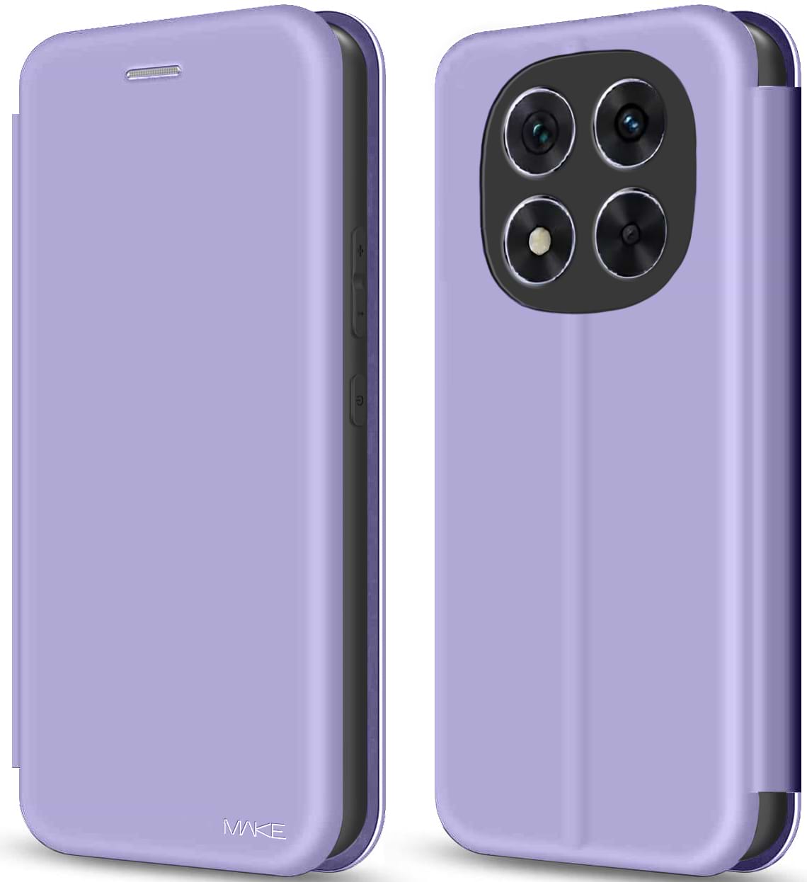 Чехол для смартфона MAKE Flip Xiaomi Redmi Note 14 Pro 4G Lilac (MCP-XRN14P4GLC) - Фото 1