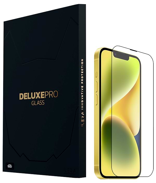 Фото - Защитное стекло для смартфона ILera DeLuxe Original Glass for iPhone 16E/14/13/13 Pro (iLDel16E) Фото - Защитное стекло для смартфона ILera DeLuxe Original Glass for iPhone 16E/14/13/13 Pro (iLDel16E)