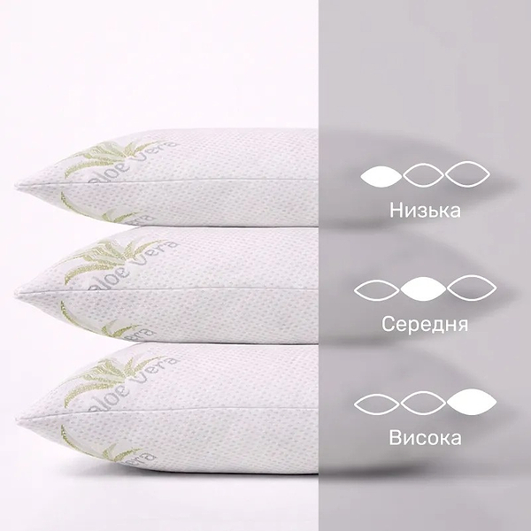 Фото - Подушка стандартна MirSon бамбукова №729 Dorotea пружна 40х60 см (2200001487796)