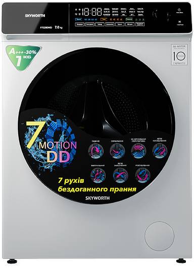 Фото - Пральна машина Skyworth F70280WD Фото - Пральна машина Skyworth F70280WD