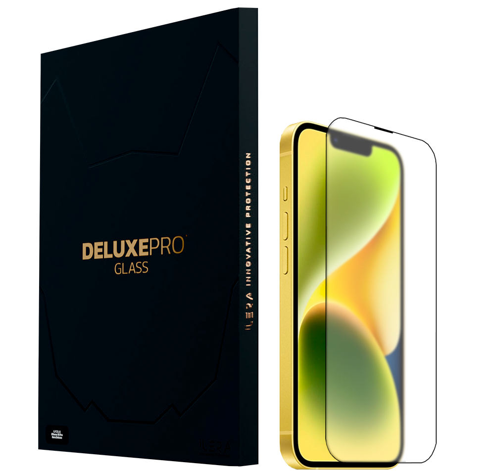 Захисне скло для смартфону ILera DeLuxe Frosted for iPhone 16E/14/13/13 Pro (iLDelFr16E) - Фото 1