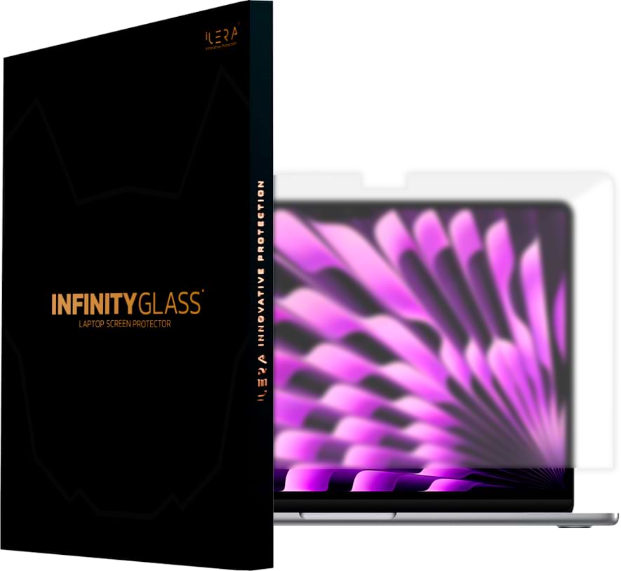 Защитное стекло для ноутбука ILera Frosted Glass screen protector for MacBook Air M2 (iLFrGLMC5)