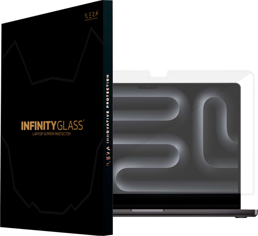 Защитное стекло для ноутбука ILera MacBook Glass screen protector Pro 14" (iLMCGL02)