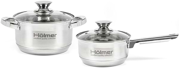 Фото - Набір посуду Holmer CS-1451-SS