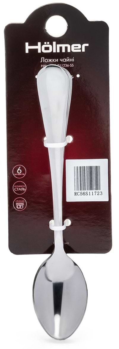 Фото - Набір чайних ложок Holmer TS-011236-SS Classic