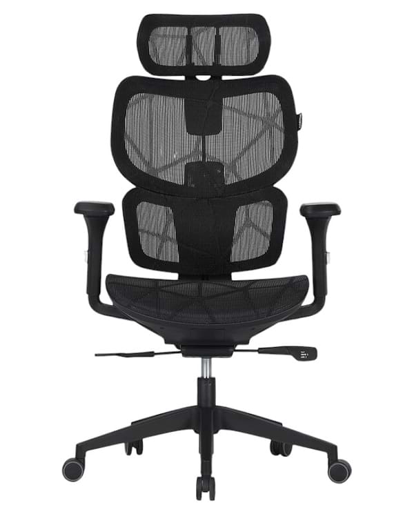 Фото - Крісло для геймерів Canyon Ventra MOCH01 Mesh Black (CNS-MOCH01)