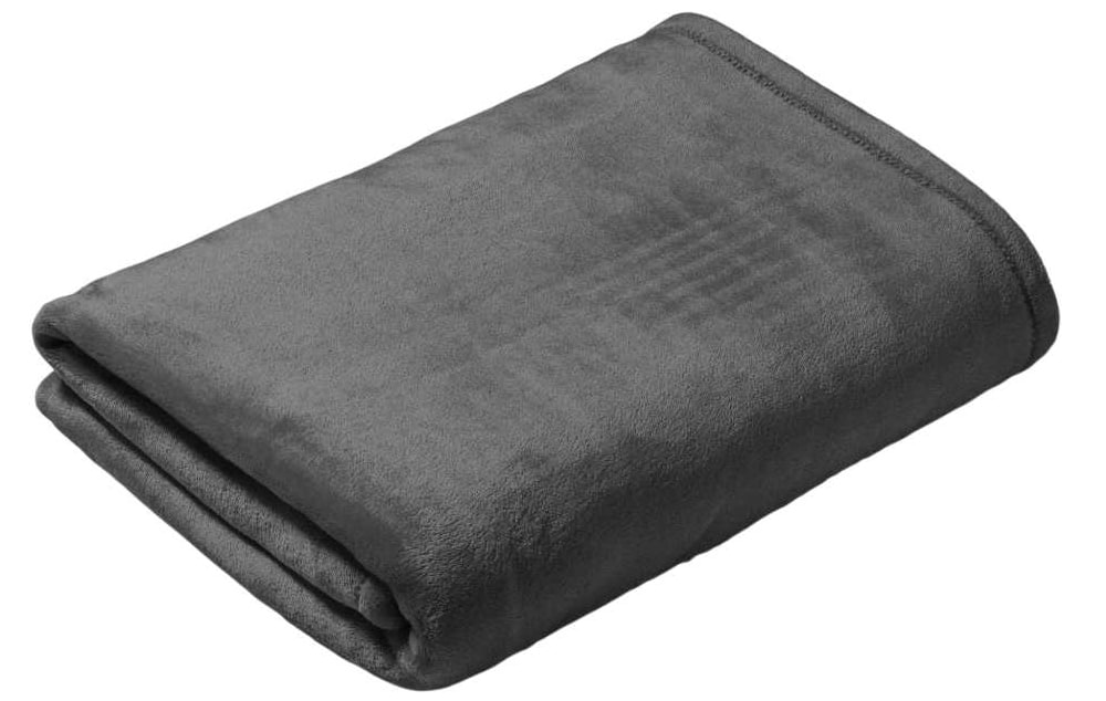 Плед полуторний Lelit 150х200 темно-сірий (1203044) - Фото 1