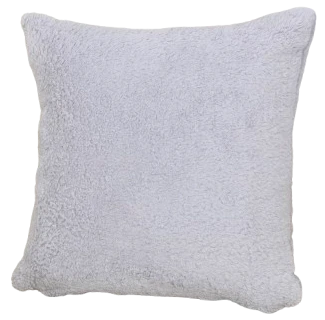 Наволочка ТЕП TEDDY 45x45 см (штучне хутро) Світло-сірий (2-05256_35617)