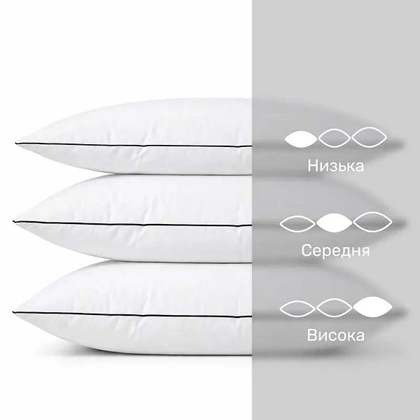 Фото - Подушка стандартная MirSon №1540 Royal Light Memory effekt 70х70 см (2200005064214)