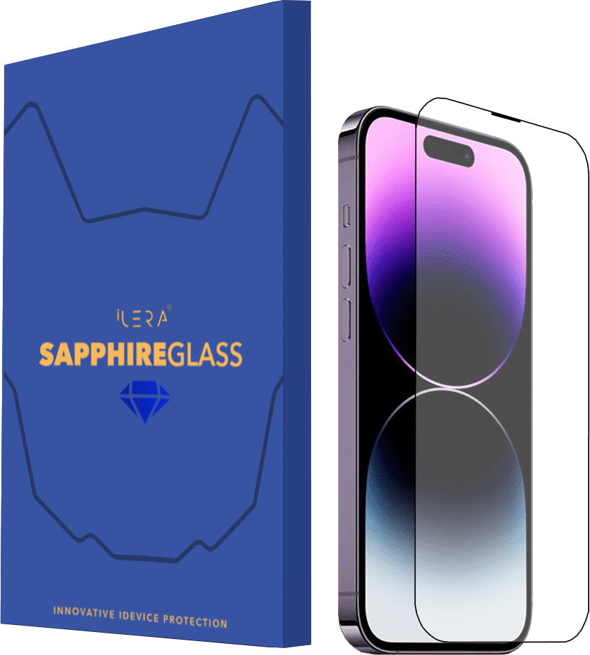 Защитное стекло для смартфона ILera Sapphire Ultra + Glass for iPhone 14 Pro Max (iLSPDL+14PrMx) - Фото 1