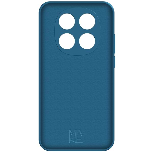 Фото - Чохол для смартфону MAKE Xiaomi Redmi Note 14 Pro 4G Silicone Ocean Blue (MCL-XRN14P4GOB)