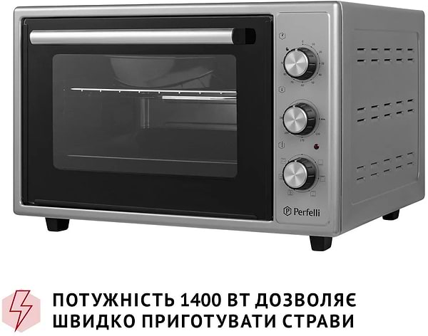 Фото - Печь электрическая Perfelli SIERRA 37 GREY