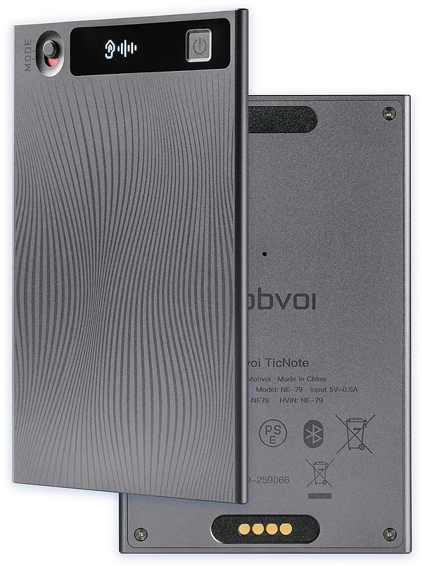 Фото - Диктофон MOBVOI TicNote c АІ (NE-79)