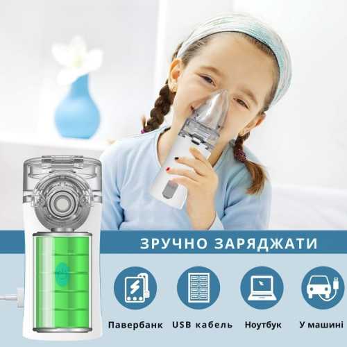 Фото - Інгалятор AIMED Mesh Nebulizer (AI-Mesh1wh)