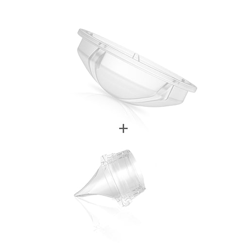 Фото - Электрический молокоотсос BabyOno Двойной аккумуляторный TWINNY свободные руки (1002)